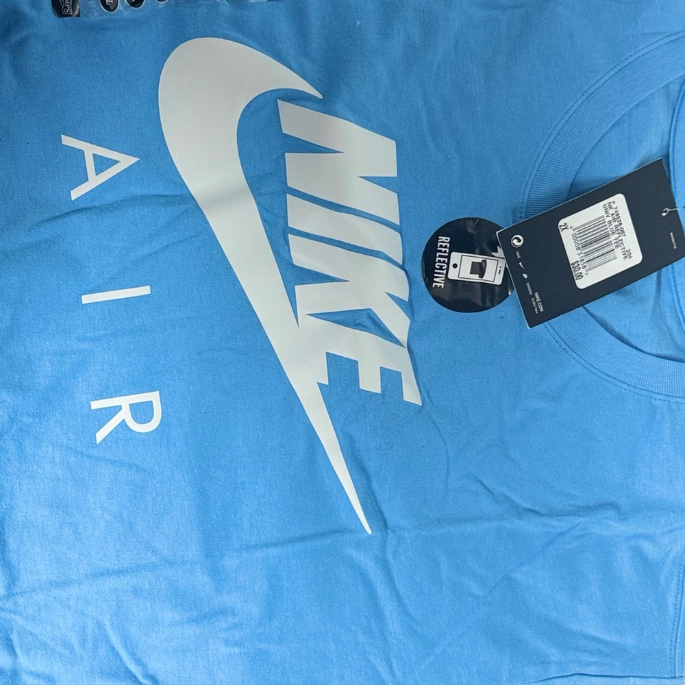 Nike Short Sleeve T-Shirt Lot with Blue, White, Mint, Teal, Orange Accents - Picture 10 of 11